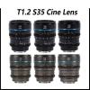 Compatible for Sony E 16mm T1.2 S35 Cine Lens for Super 35mm Cameras X RF MFT M4/3(35mm T1.2 Black,L-Mount) view 3