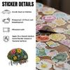 Custom Neuroscience Name Sticker Personalized Floral Brain Surgeon Neuro ICU Nurse Waterproof Die-Cut Vinyl Stickers for Tumbler, Laptop, Water Bottle, Phones, Hardhat, Funny Decor Gifts view 4