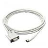 The DVPCAB215 is a PLC Programming Cable (PC-DVP) with an RS232 Serial Port for Downloading. The Data Cable Length is 5m (White). view 1