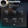 Compatible for Sony E 16mm T1.2 S35 Cine Lens for Super 35mm Cameras X RF MFT M4/3(24mm T1.2 Black,E-Mount(FE)) view 3