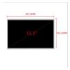 13.3-inch LCD screen LVDS 1366 * 768 LP133WH1-TLA2 view 2