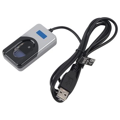 BLACKTK USB Fingerprint Collector Biometric Reader Fast and Accurate Image Recognition with Multi-Language Support for Secure Applications