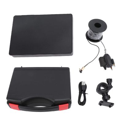 Underwater Fishing Camera 1080P High Definition 4.3in Screen 220 Degree Wide Angle Fish Finder for Ice Fishing Platform Fishing Aquaculture ABS Aluminium Alloy