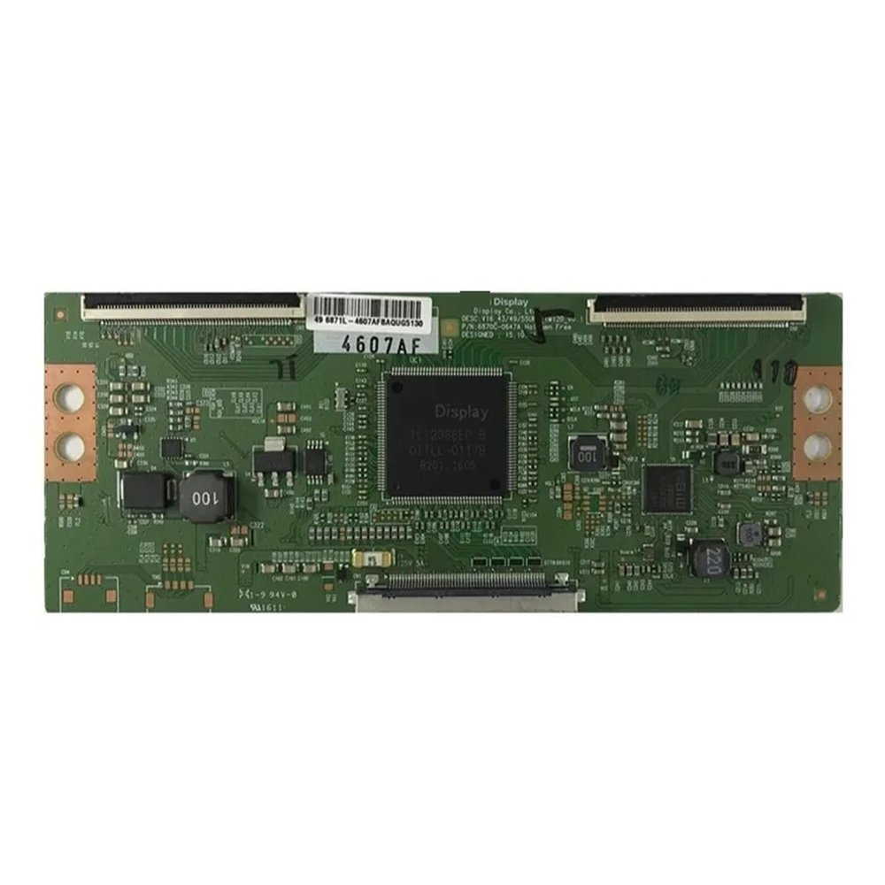 6870C-0647A V16 434955UHD_TM120_v0.1 TV Tcon Board 6870c0647a V16434955UHDTM120v01 6870c 0647a Logic Board