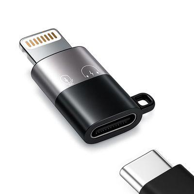 AUPEYZ for DJI Mic Mini Type-C to Lightning Adapter, USB-C to Lightning Converter for DJI Mic Mini Compatible with iPhone 14/13/12/11, Mac, PC (1pcs)