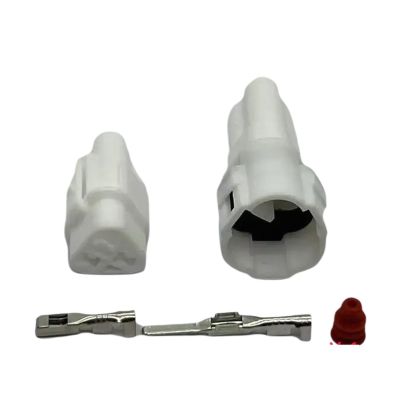 1/5 Sets 3 Pin 2.2mm Series 6187-3231 6180-3241 MT Sealed Automotive Connector Male Female Plug for(Yellow)