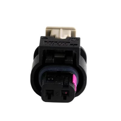 1/5/10/20/50/Sets 2 Pin for Black Female Connector Plug 4F0973702 0-2112986-1 1-1718643-1(5 Sets 2p Female)