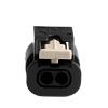 1/5/10/20/50/Sets 2 Pin for Black Female Connector Plug 4F0973702 0-2112986-1 1-1718643-1(5 Sets 2p Female) view 4