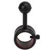 Tbest Diving Ball Head Anodized Aluminum Alloy Flashlight Accessory Durable Lightweight Adjustable Joint Arm for Scuba Underwater Exploration Black view 2
