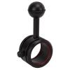 Tbest Diving Ball Head Anodized Aluminum Alloy Flashlight Accessory Durable Lightweight Adjustable Joint Arm for Scuba Underwater Exploration Black view 4
