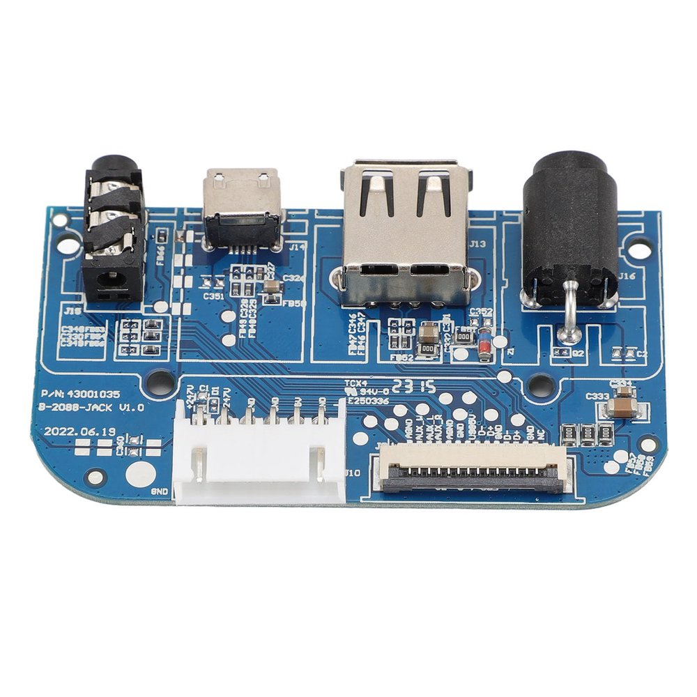 EOJDDPA USB Charging Port Board Replacement Premium Durable USB 2.0 AC2.5 Jack Power Supply Board Connector for 2 ND Bluetooth Speaker Repair Parts
