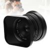 Zyyini 35mm Full Frame F2.5 Large Aperture Manual Focus Mirrorless Camera Lens with Lens Hood Front Rear Caps, for DC S1, DC S1R, DC S1H, S5 Series Camera view 2