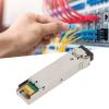 1.25G SFP Transceiver LC Single Mode, SFP Optical e, 1.25Gbps RX1550 TX1310nm 40km with DDM Support, SFP Optical Transceiver for Router Network A Server Wall view 2