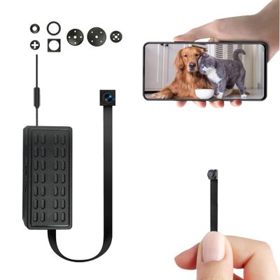 Ctetma 4K DIY Mini Camera Module Small WiFi Security Camera Tiny Wireless Nanny Cam HD Spy Cam for Home Indoor & Outdoor