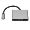 4 in 1 Type C Docking Station, USB C Hub with 100W PD Charging, 4K Output, 3 USB 3.0 Ports, Aluminum y Multi Sn Con for Laptop, view 1