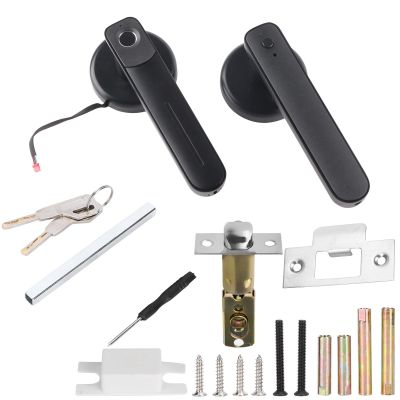 Door Lock, Semductor Fingerprint Electronic Lock, rity Home Device with Zinc y truction, 20 Fingerprint STO, for Residential and Apartment Use