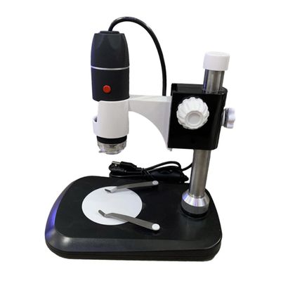BESPORTBLE Portable Digital Microscope Magnification USB with LED Light Handheld Electron Microscope for Jewelry Collectors Lightweight Design Night Use Compatible with Windows and Mobile