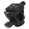 Monopod Tilt Head, Aluminum y Tr Head with Plate, 90 Tilt Movement for DSLR Cs, Pan Tilt Head for Birdwatching Photography, Compatible with view 3