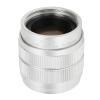 ciciglow 35mm 2/3 Manual Focus Lens F1.7 Large Aperture Fixed Focus Telecine Lens for C Mount Mirrorless Camera (Silver) view 4