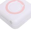 Fydun Mini Pocket Printer, Inkless Wireless Bletooth Portable Printer, Portabl Less Thermal Paper for Photo Label MemoGreen Memo (Pink) view 4