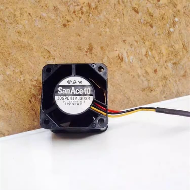 109P0412J3033 4028 3-Wire DC12V 0.35A 4.2W 40x40x28mm 4cm Inverter Cooling Fan