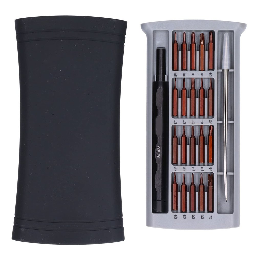 22 in 1 Set, ectronic Repair Tool Kit, Steel Bits with ABS and Aluum y Handle, Repait for Electronics, Ph, Lap