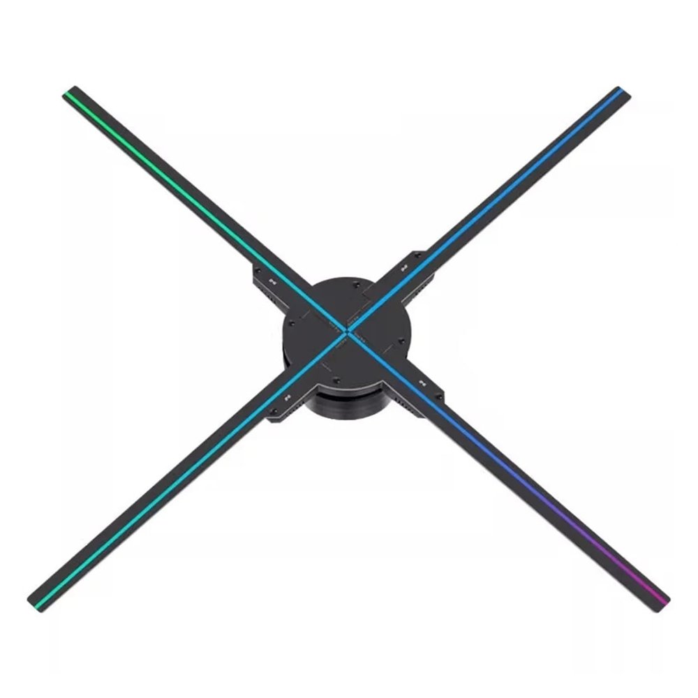 52cm 3D Hologram Fan Projector, HD LED Holographic Player, Advertising Display Machine, WiFi APP Remote Control For Shopping Mall for Business