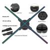 52cm 3D Hologram Fan Projector, HD LED Holographic Player, Advertising Display Machine, WiFi APP Remote Control For Shopping Mall for Business view 4