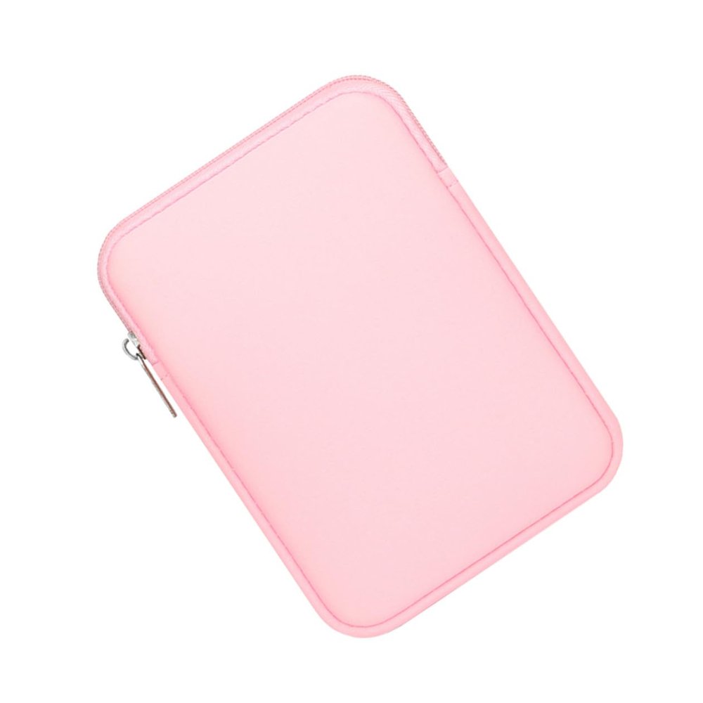 MERRYHAPY Ebook Reader Case Compatible with Paperwhite Ultralight Protective Sleeve Featuring Reliable Zipper Closure Stylish Pink E-Reader Bag for Travel and Daily Use