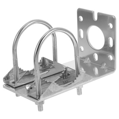 LOORGVEL Aluminum Alloy Antenna Mount Bracket Outdoor Pole Mounting Rack for Attic and Roof Weather-Resistant Antenna Pole Holder Compatible with Extenders
