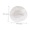 Artibetter Lamp Shade Diffuser Cover Ivory Pendant Light Barrier for Eye Protection Round Lampshade Sock for Ceiling Table Lamps Easy to Install Light Shading Tool view 4