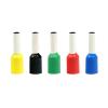 TFVBNMK Terminal 100Pcs E0508 E7508 E1008 E1508 E2508 Insulated Ferrules Terminal Block Cord End Wire Connector Electrical Crimp Terminator Crim(Green,E0508 x 100Pcs) view 1