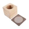 SCJJTAC Portable Wooden Car Speaker Enclosure for Deep Bass Enhancement Automotive Audio Subwoofer Box with Easy Installation for Vehicle Sound Upgrades view 1