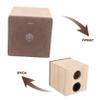 SCJJTAC Portable Wooden Car Speaker Enclosure for Deep Bass Enhancement Automotive Audio Subwoofer Box with Easy Installation for Vehicle Sound Upgrades view 3