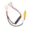 10X 4 Pin Car Reverse Camera Retention Wiring Harness Cable Plug Adapter Connector Fit for Toyota Be Applicable view 4