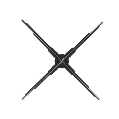 60cm 4 Blades 3D Hologram Fan, 2500x640 3D Hologram Projector With APP 640pcs LED Beads 4GB Memory Card For Business Shop for Business