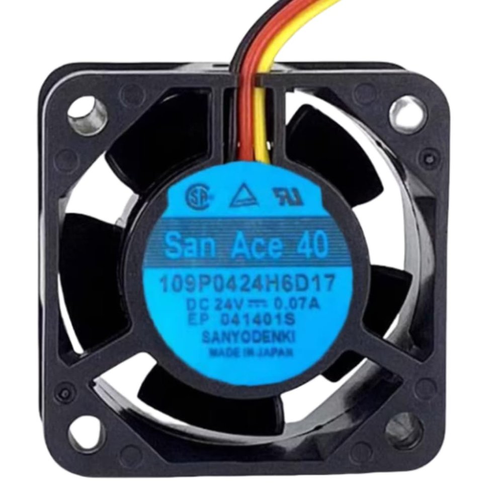 109P0424H6D17 Fan 4CM for 24V 0.07A 4020 40X40X20MM 3-Wire Cooling Fan