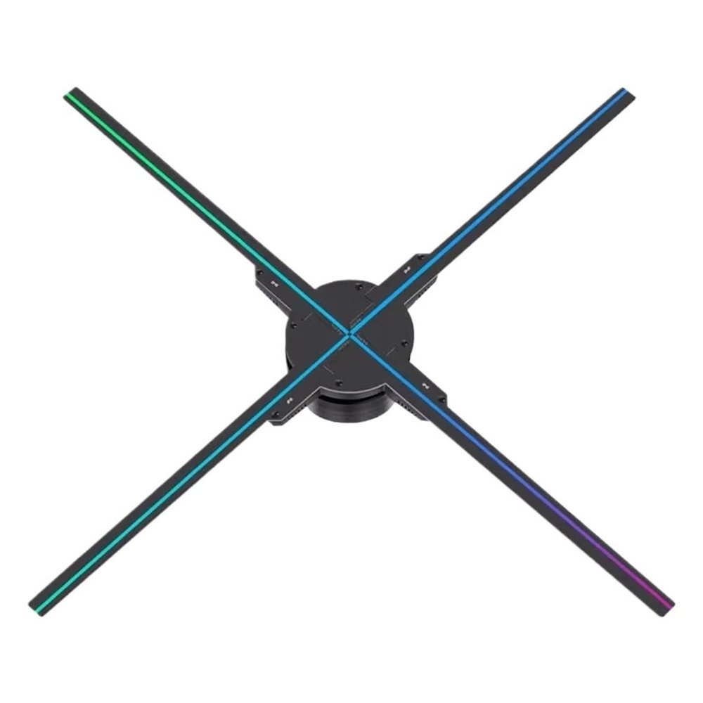 52cm 3D Advertising Hologram Fan, LED Holographic Machine, Advertising Video Projector, WiFi APP Remote Control For Shopping Mall for Business