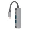 4 in 1 Type C Docking Station, USB C Hub A, Multifunction Expan Dock with 4K, USB 3.0 Fast Data Transfer, Aluminum y Cover for Laptop, PC, view 2