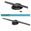 42CM 3D Hologram Fan, 3D Holographic Projector, Advertising Display Light Projector For Stores Bars Party for Business view 4