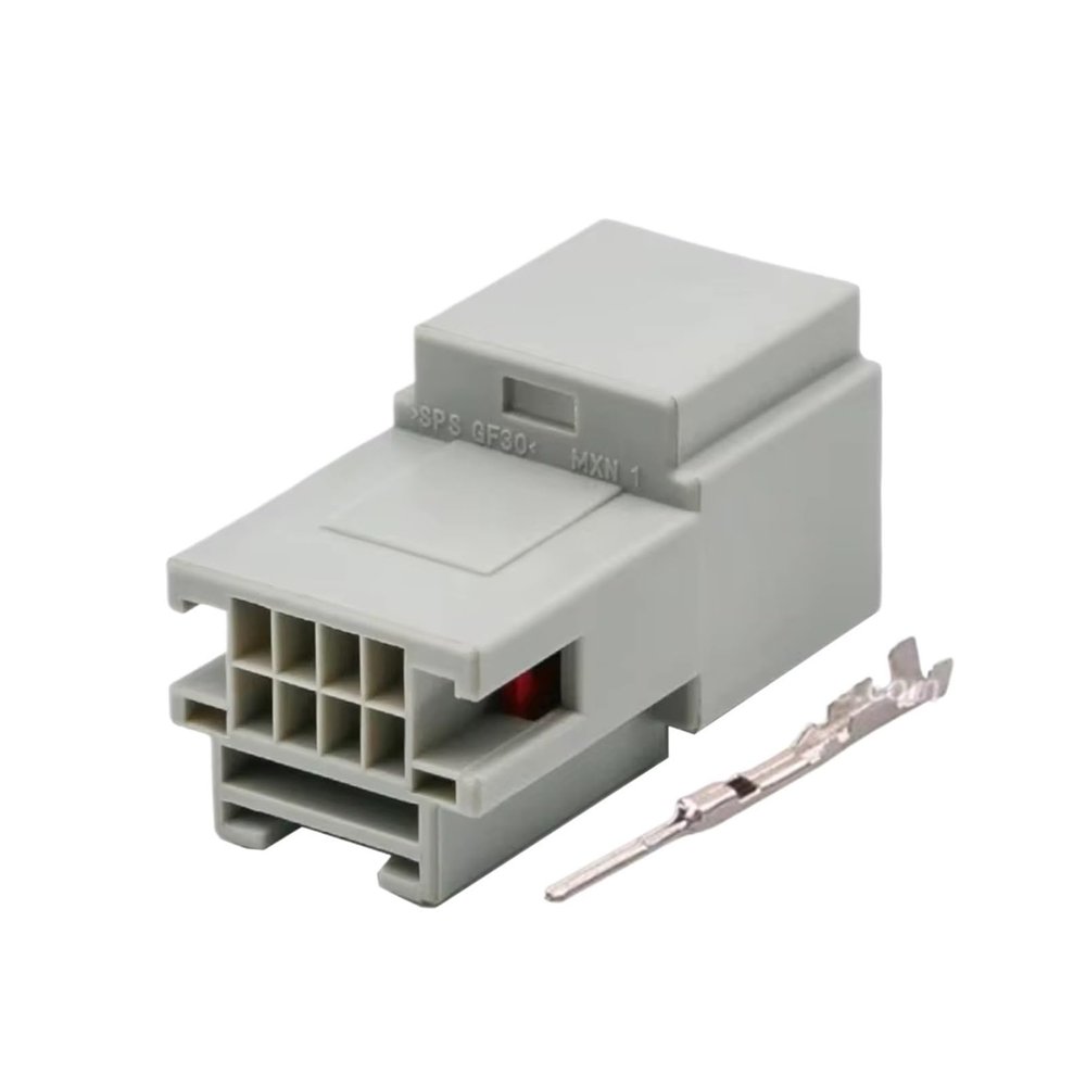 1/5/10/20 Sets 8 Pin 30968-1080 30700-1080 Type Automotive Connector Male Female to Plug Plastic Shell Socket(1 Set 8p Male)