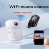 1080P Mini Thumb Sports Camera with WiFi HD Camera VLOG HD Pocket Recorder (Black) view 2