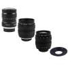 Compatible for Sony E 25mm F1.4 CCTV Lens with C-Mount Adapter C-M4/3 EOS.M R 1(35mm F1.7,Silver,RF) view 1