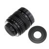 Compatible for Sony E 25mm F1.4 CCTV Lens with C-Mount Adapter C-M4/3 EOS.M R 1(35mm F1.7,Silver,RF) view 2