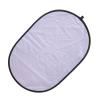 for Studio Photography Ellipse Multi Disc Reflector Collapsible Light Portable Oval 2 in1 Silver and White 90x120cm 35x47 view 3