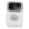 Cuifati Tiny Digital Camera, Key Camera FHD 1080p with 128 GB Storage Card for a Travel Study (White) view 2