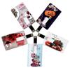 Custom Credit Card USB 2.0 Flash Drive 128MB, 10Pcs Personalized High-Speed Memory Sticks with Printed Logo/Text, Bulk Promotional Thumb Drives for Company AD/Education/Wedding/Corporate Events view 1