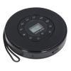 Qiilu Portable CD Player with Speaker - Anti Skip Rechargeable CD Player for Car, MP3 Compatible, Record to USB, Built in Microphone (Black) view 3