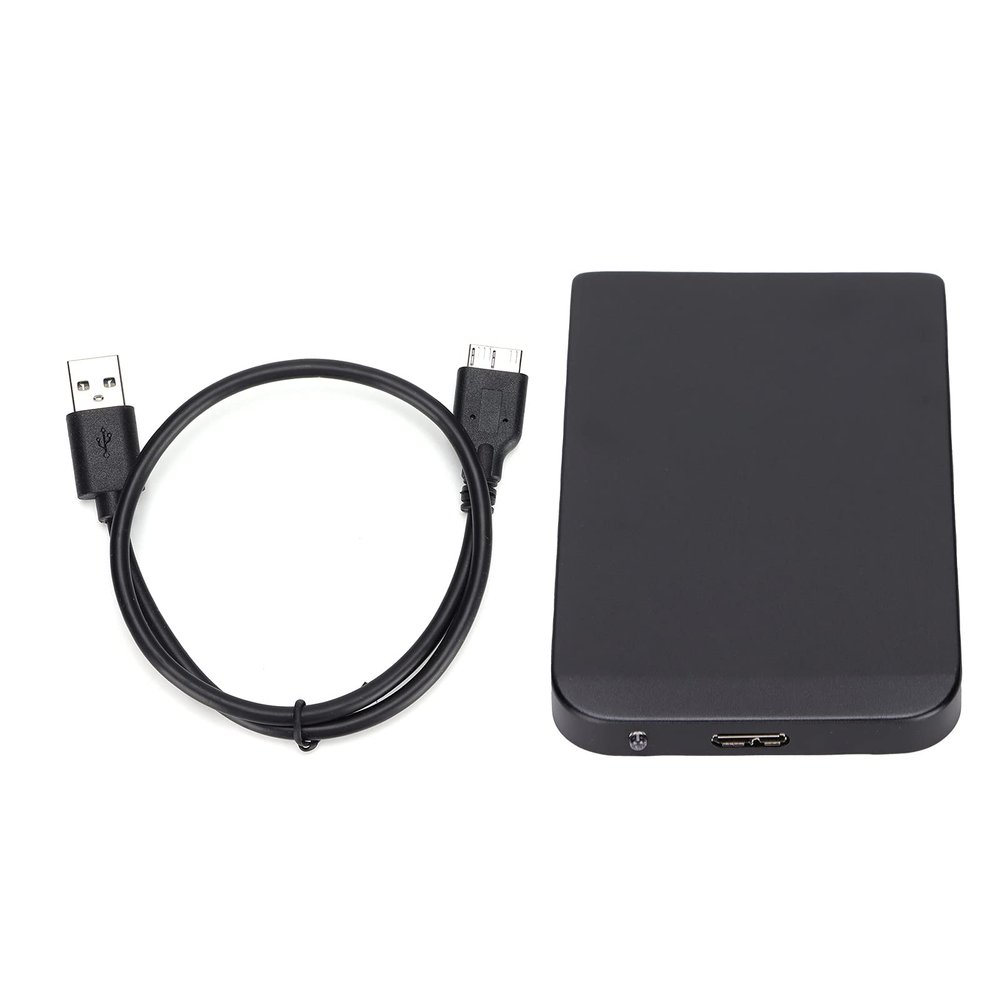 2.5in USB3.0 Hard Drive Enclosure, SSD Enclosure with Tool , Speed 5Gbps Portable Enclosure for OS X, Aluminum y for 2.5in 7 9.5mm SSD