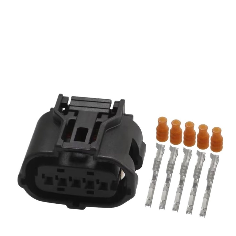 1/5/10/20/50/Sets 5 Pin MAF Black Connector Socket Air Flow Meter Wiring Plug For6189-1046(5 Sets 5p Female)